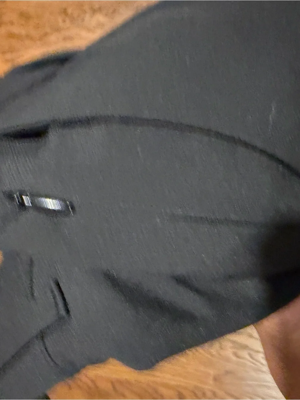 Banana Republic Men’s Black Flat-Front Chinos